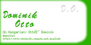 dominik otto business card